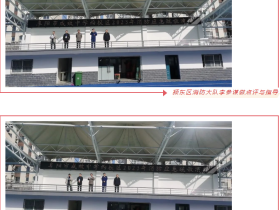阜阳成效中学举行消防应急疏散演练活动